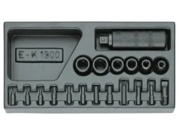 1500 ES-K 1900 Assortiment schroevendraaiers 1/2 inch in 1/3 ES-module