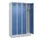 locker voor scheiding van kleding,HxBxD 1950x1200x500mm,4vak