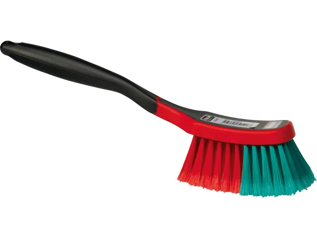 Handborstel Vikan klein 32x7cm Zacht splitvezel