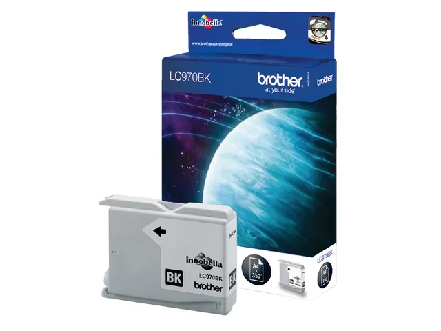 Inkcartridge Brother Lc-970 Zwart