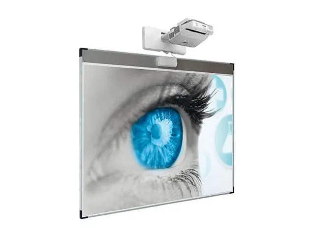 Projectiebord Extraflat 150x240cm 16:10 mat wit finger touch