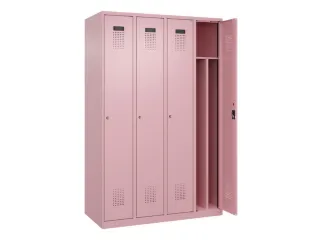 locker voor scheiding van kleding,HxBxD 1850x1200x500mm,4vak - 1