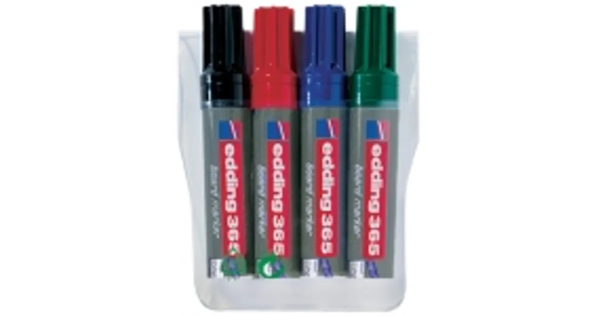 Brushpen edding 1340 metallic assorti set à stuks