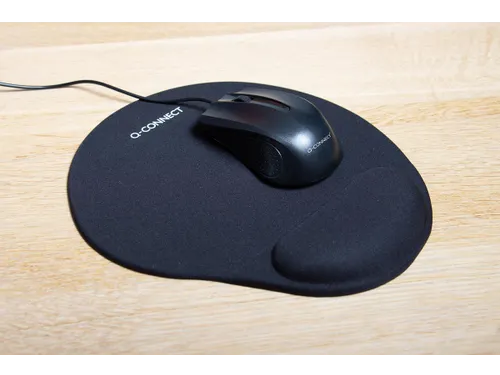 Gel Muismat Antislip Met Polssteun Donkergrijs