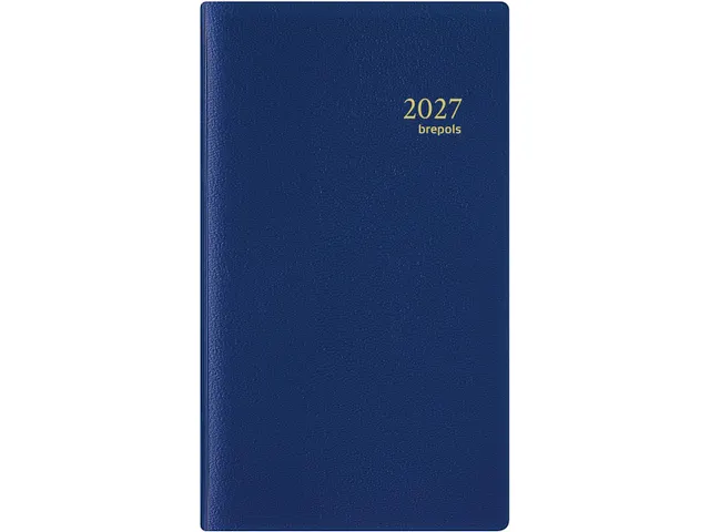 agenda Interplan Genova, blauw, 2027