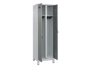 locker voor scheiding van kleding,HxBxD 1950x600x500mm,2vak - 1
