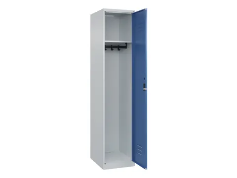 locker,HxBxD 1850x400x500mm,1vak,vak B 400mm,cil.-slot,staand op vloer