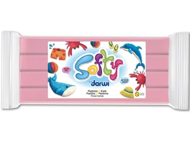 Darwi Boetseerpasta Softy Roze 500 GRam