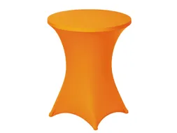 Tafelrok BRASQ voor statafel 80cm oranje