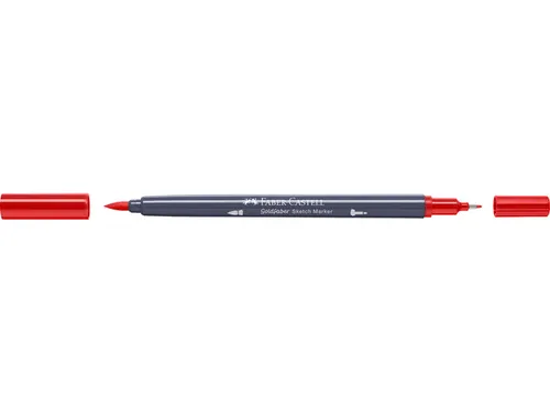 Sketchmarker Faber-Castell Goldfaber 118 scarlet red op alcoholbasis