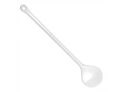 Waca Kooklepel rond wit 31cm 0221