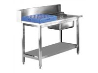 Modular Voorspoeltafel Aan-Afvoer Links 120cm