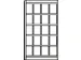 présentoir,HxlxP 1910x970x420mm,20xcompartiments à brochures,p. DIN
