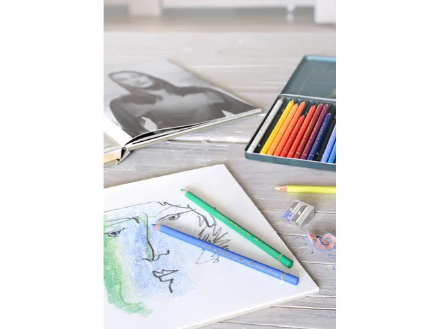 Polychromos Kleurpotloden Etui 24 Stuks