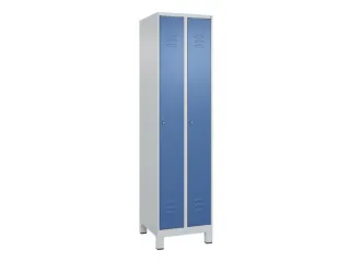 locker,HxBxD 1950x500x500mm,2vak,vak B 250mm,cil.-slot,voeten - 1