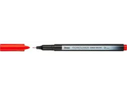 Fineliner Pentel Pointliner S40-B fijn rood