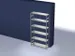 rayonnage modulaire,rayonnage départ,HxlxP 2500x1360x435mm