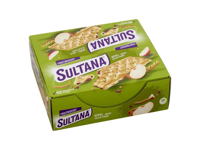 Fruitbiscuit Sultana appel 3-pack