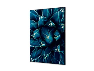 Wanddecoratie Textiel Set A2 Cactus Blauw - 1
