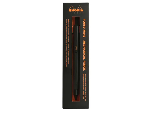 Portemine Rhodia scRipt Hexagonal 0,5mm Alu Noir