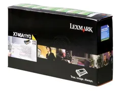 X746A1YG LEXMARK Optra X toner yellow