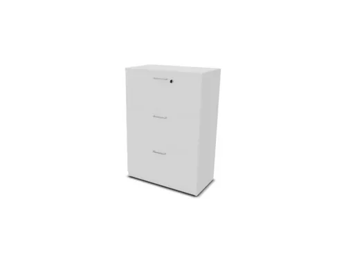 Hangmappenkast Hxbxd 1070x800x445mm 3 Laden Bl-wit