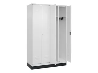 locker voor scheiding van kleding,HxBxD 1950x1200x500mm,4vak - 2