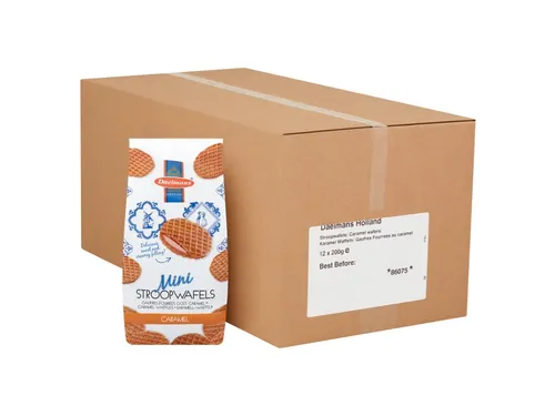 Stroopwafel Daelmans mini blokzak 200 gram