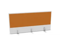 opzetpaneel,v. bureau,aanbouw achter,B 1200mm,Bl-wit,BN3005-geel