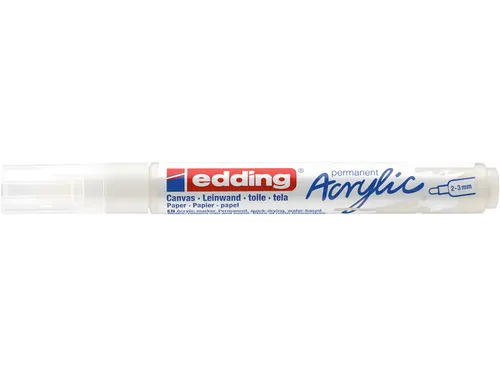 Acrylmarker edding e-5100 medium verkeerswit