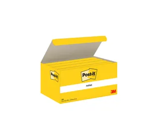 Memoblok Post-it 653 38x51mm geel 3 stuks - 3