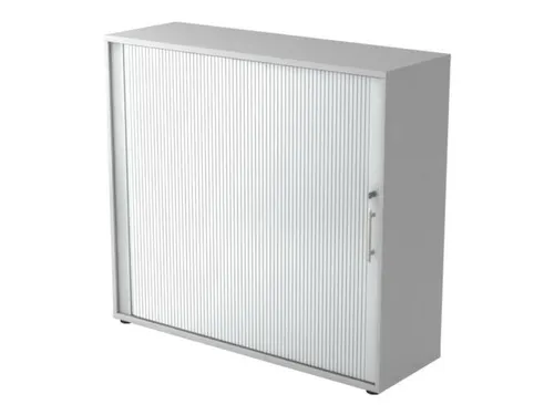 jaloeziedeurkast,HxBxD 1100x1200x400mm,2xhouten vloer,3 OH,romp grijs
