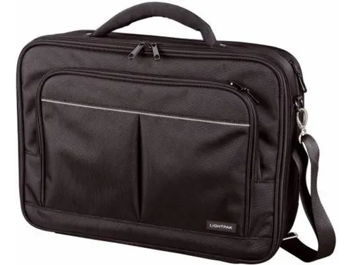 Laptoptas Lightpak Lima zwart polyester 17 inch