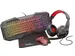 GXT 1180RW 4-in-1 gameset Headset Toetsenbord (Qwerty) Muis Muismat