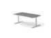Bureau à hauteur réglable élec.,HxlxP 650-1310x1800x1000mm
