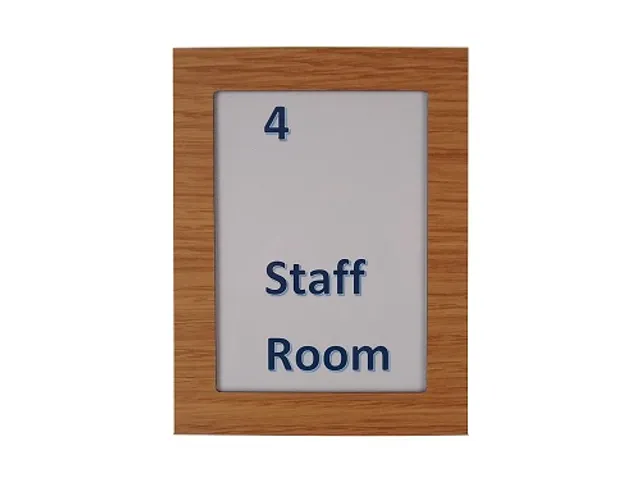 Premium Wissellijst Houtlook Portrait A6