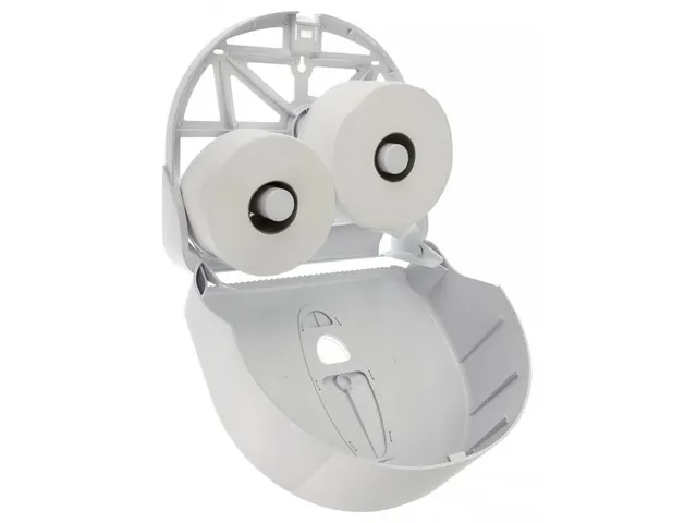 Toiletpapier dispenser Wit voor Mini Jumborol Toiletpapier
