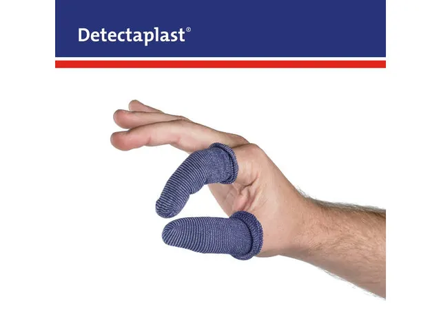Detectaplast Vingerlingen Textiel Large Blauw