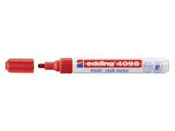 Krijtstift edding 4095 rond rood 2-3mm