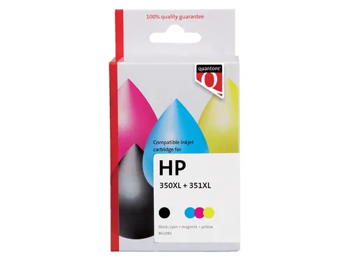 Inktcartridge Quantore alternatief tbv HP CB336EE CB338EE 350XL 351XL