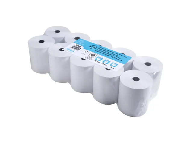 Rollen Voor Kastickets 80x80x12x76, 1 Thermische Laag 55g