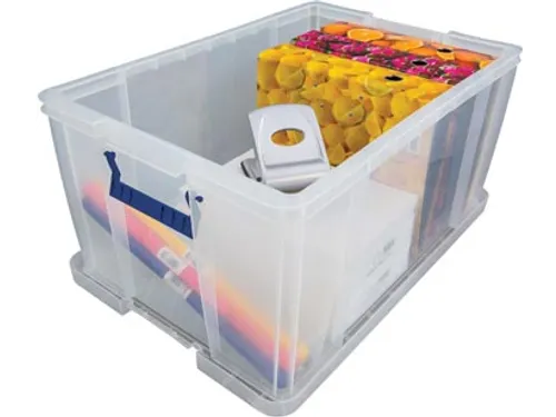 Bankers Box Opbergdoos Transparant 70 Liter