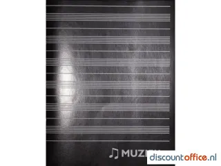 Muziekschrift Qbasic 165x210 36blz 70gr zwart - 2