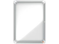 Nobo Premium Afsluitbare Buitenvitrine Glas Magnetisch 4xA4