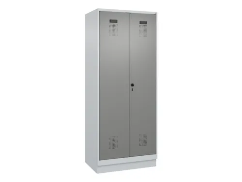 locker voor scheiding van kleding,HxBxD 1950x800x500mm,2vak