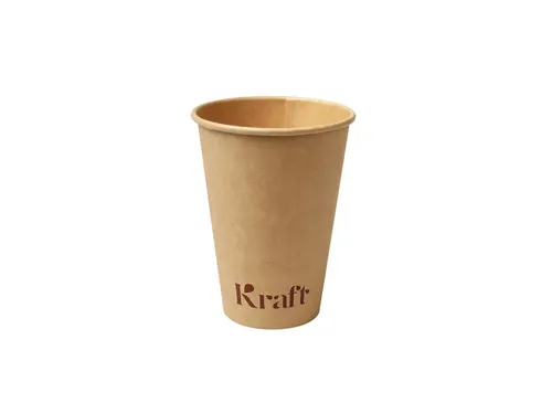 Beker kraft IEZZY 180ml 50 stuks bruin