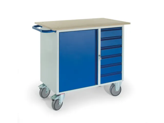 kastwagen,draagverm. 400kg,laadvl. LxB 1000x600mm