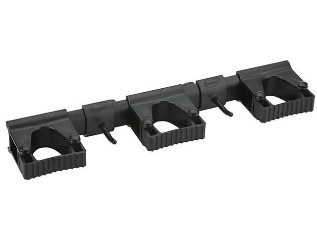 Vikan Hygiënisch Hi-Flex Ophangsysteem 2 haken Zwart