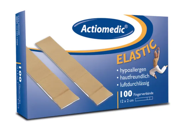 Vingerverbanden Hypoallergeen Elastisch 120x20mm Huidkleurig