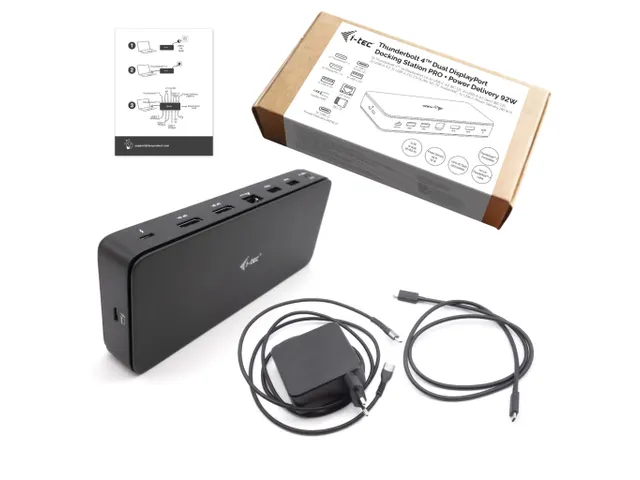 Thunderbolt 4 Dual DisplayPort Docking Station PRO + Power Delivery 92